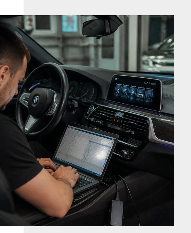 Русификация мультимедиа BMW для авто под ключ в Черняховске