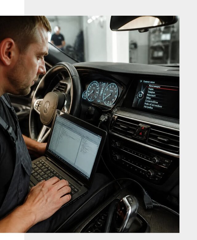 Русификация приборной панели BMW для авто в Черняховске от компании