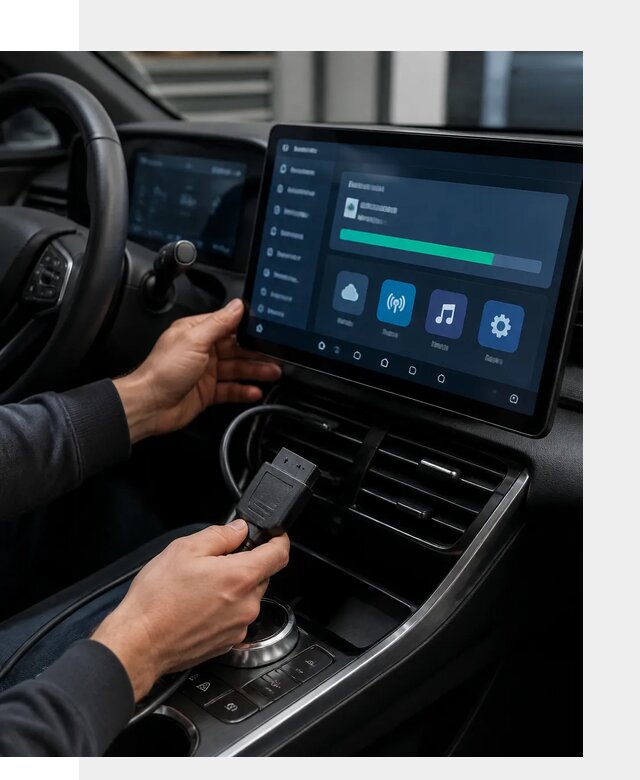 Установка приложений BYD для автомобиля под ключ в Черняховске