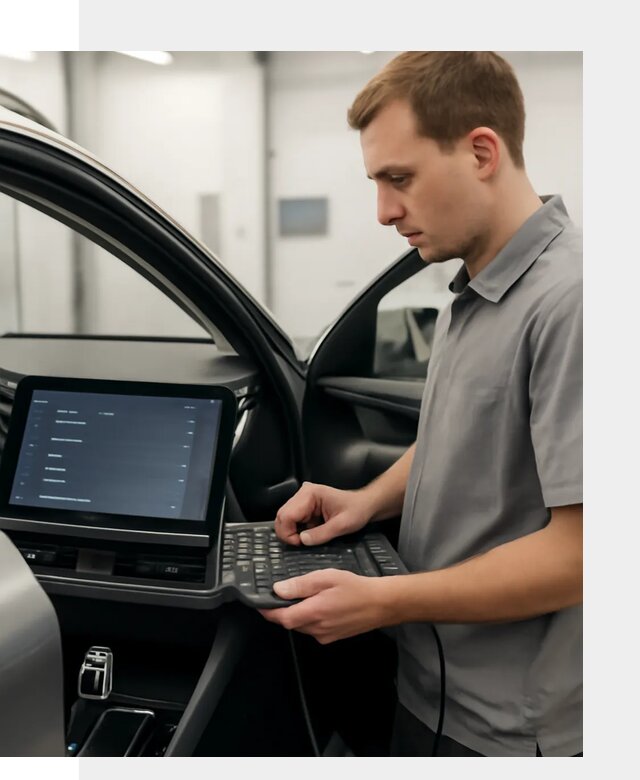 Русификация мультимедиа автомобилей Lynk Co в Черняховске