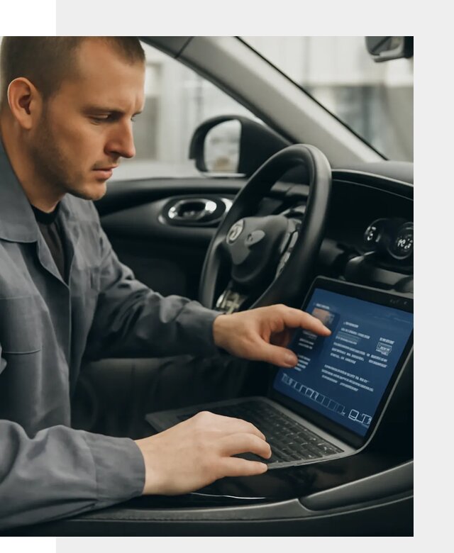 Русификация приборной панели автомобиля Lynk Co в Черняховске