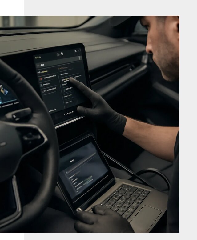 Русификация приборной панели Rising автомобиля в Черняховске