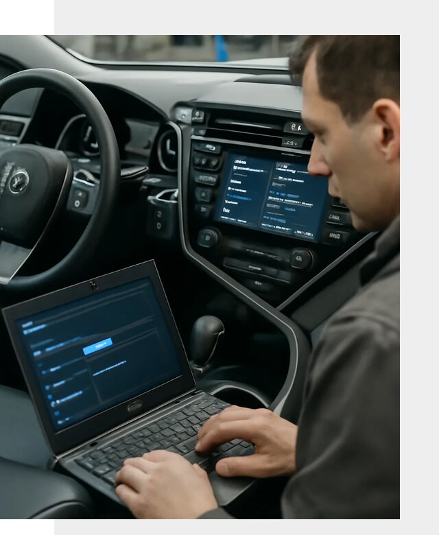 Русификация Toyota Camry 80 для мультимедиа в Черняховске