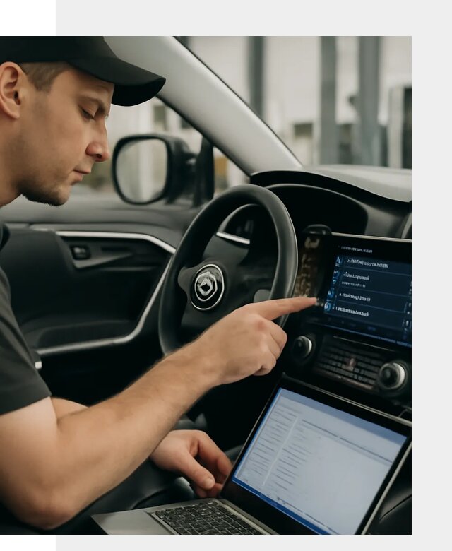 Русификация мультимедиа Toyota для автомобилей в Черняховске
